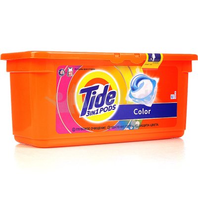 Капсулы для стирки TIDE Color 27шт