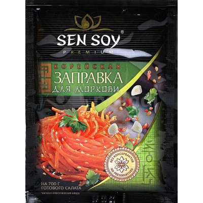 Корейская заправка SEN SOY 80г для моркови 