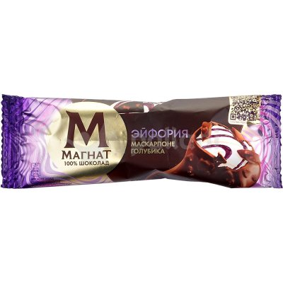 Мороженое Магнат 70г Маскарпоне-голубика