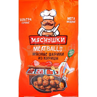 Мяснушки Куриные шарики  Митболлс 800г
