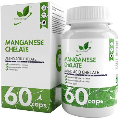 Natural Supp Manganese Chelate (60 капс)