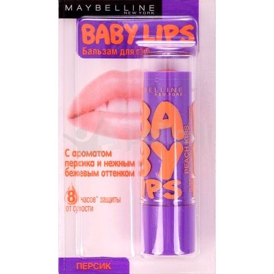Бальзам для губ MAYBELLINE Baby Lips Персик 7,5г  