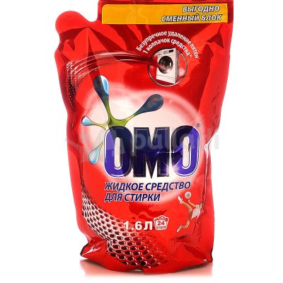 Средство для стирки OMO RED гель 1,6л