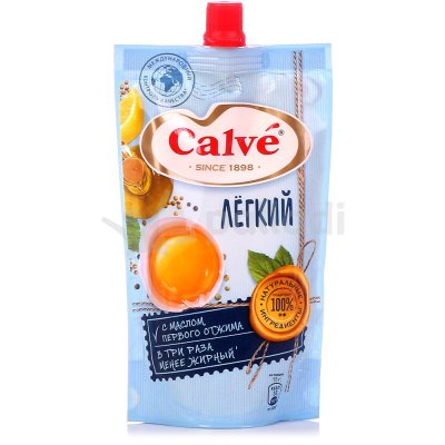 Соус майонезный Calve 200г легкий дой/пак