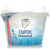 Сырок Утро Родины 130г творожный с персиком