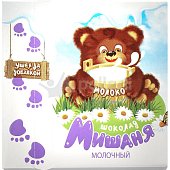 Шоколад Мишаня 40г молочный Донецкий кондитер
