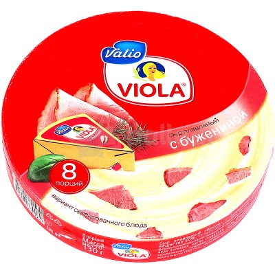 Сыр Viola 130г с бужениной 