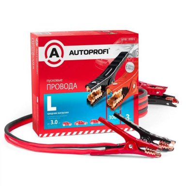 Провода пусковые "AUTOPROFI", 3м
          Артикул: AP/BC - 3000 L