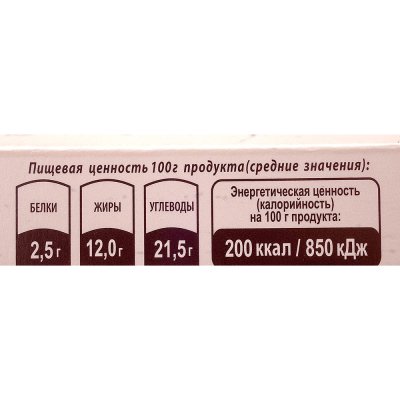 Мороженое Петрохолод 400г пломбир крем-брюле
