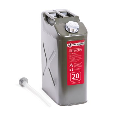 Канистра топливная, сталь 20л. AUTOPROFI
          Артикул: KAN-300 (20L)