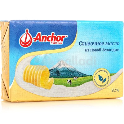 Масло сливочное Ancor 150г 82% 