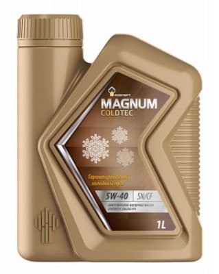 Масло моторное 5W40 SN/CF Rosneft Magnum Coldtec 1л синтетическое (завод РНПК)
          Артикул: 40813832