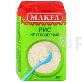 Крупа Макфа 800г рис круглозерный 