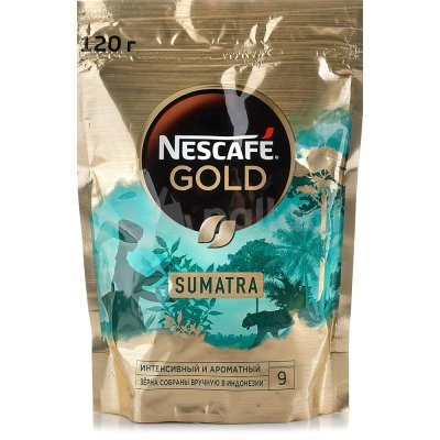 Кофе Нескафе Голд Sumatra 120гр растворимый