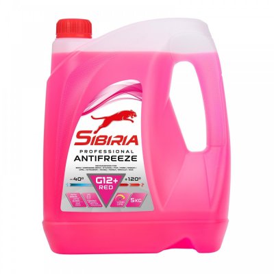 Антифриз SIBIRIA ANTIFREEZE G12+ red -40 5кг
          Артикул: 805600