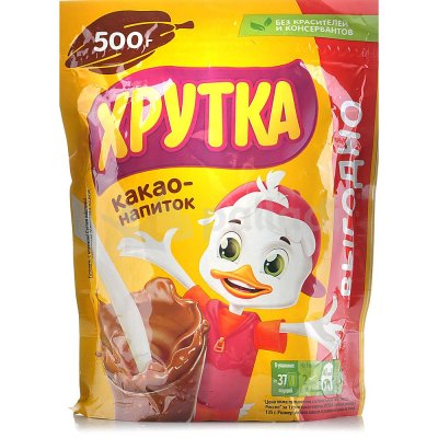 Какао-напиток Хрутка быстрорастворимый 500г