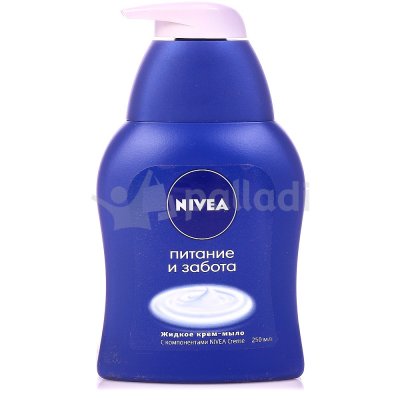 Крем-мыло жидкое NIVEA Питание и Забота 250мл