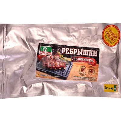 Ребрышки Велком 640г свиные По-Пекински