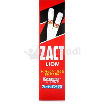 Зубная паста LION Zact Cool 150г для курящих