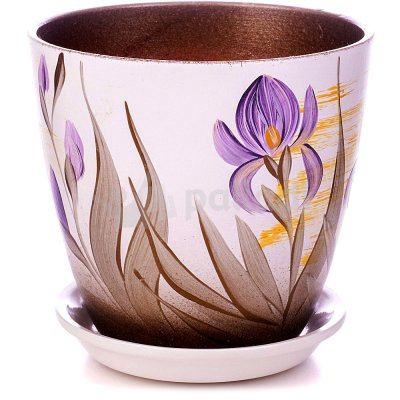 Горшок керамический Бутон Ирис 2,0л арт. 36 РС