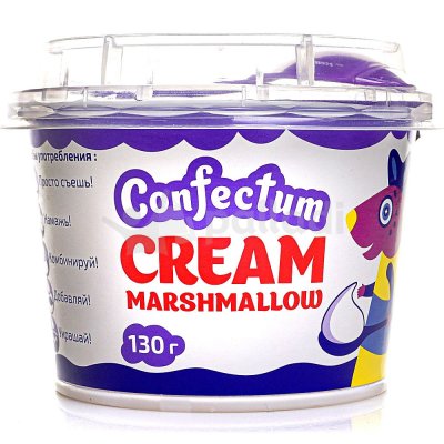 Изделие кондитерское сахаристое 130г Confectum Marshmallow Cream