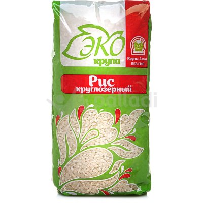 Эко Крупа 800г рис круглозерный
