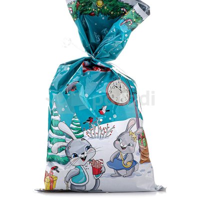 Подарок новогодний Яшкино 800г Мешочек с конфетами