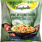 Бондюэль Смесь Рис из цветной капусты с летними овощами 400г