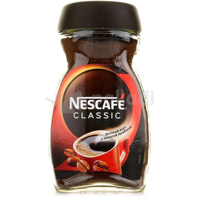 Кофе Нескафе Классик 95г Classic растворимый ст/б