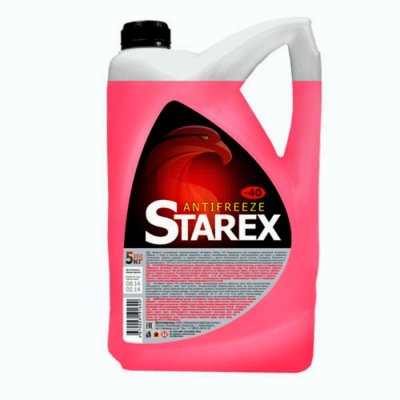 Антифриз STAREX Red 5кг
          Артикул: 700619