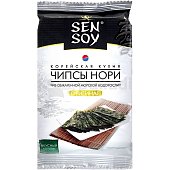 Чипсы Sen Soy Нори из морской капусты 3г Оригинал