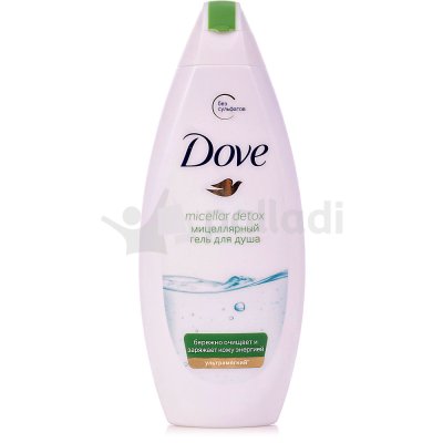 Гель-крем для душа DOVE Мицеллярный Детокс-уход 250мл