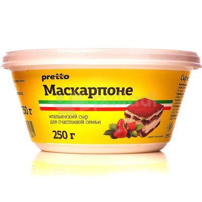 Сыр Маскорпоне Pretto 250г Умалат
