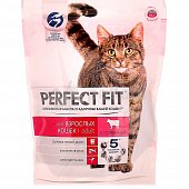 Корм Perfect Fit 650г для врослых кошек с говядиной