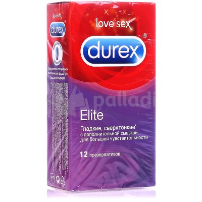 Презервативы DUREX Elite (12шт)