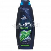Шампунь SHAMTU для мужчин Густота и свежесть с экстрактом мяты для всех типов волос 650мл