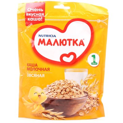 Срок до 01.03.18г Каша Малютка 250г молочная овсяная