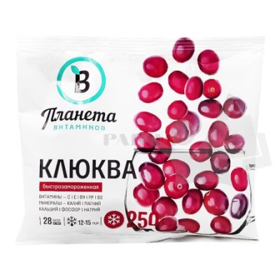 Планета витаминов Клюква 250г