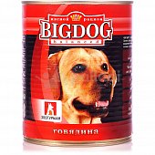 Консервы для собак Говядина 850г Big Dog Зоогурман 