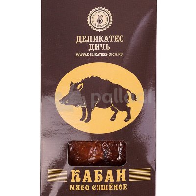 Мясо сушеное Кабан 35г Деликатес-Дичь