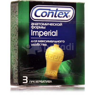 Презервативы CONTEX Imperial анатомической формы 3шт