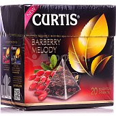 Чай CURTIS 20пир Барбарисовая Мелодия  пирамидки