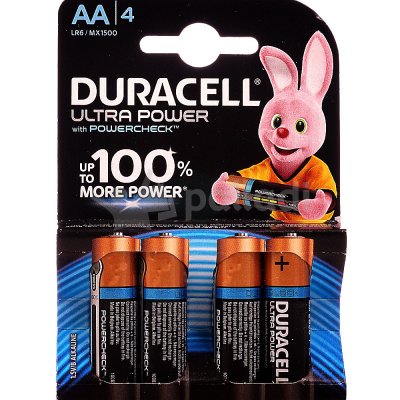 Батарейка Duracell UltraPower AA LR06 4шт