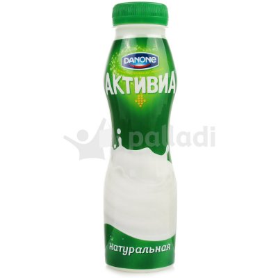 Активиа 290г биойогурт натуральная Danone