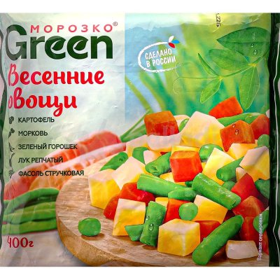 Морозко Green Весенные овощи 400г