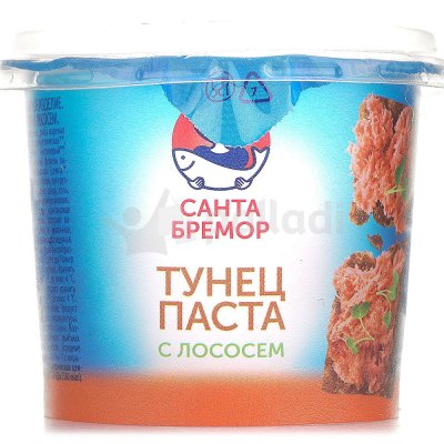Паста Санта Бремор 150г с тунцом и лососем