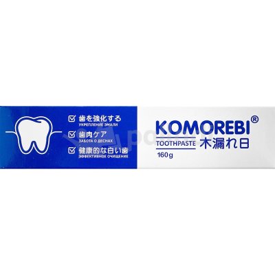 Зубная паста Komorebi 160г