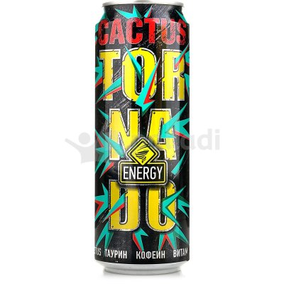 Напиток энергетический Tornado Cactus 450мл