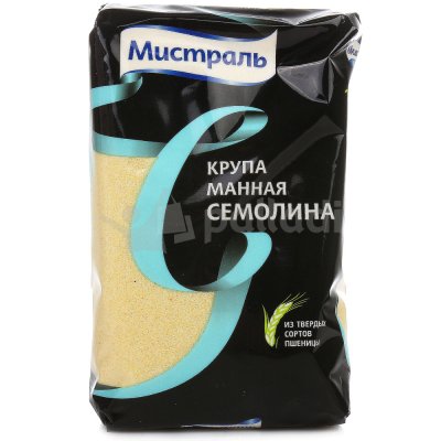 Крупа Мистраль 450г манная Семолина