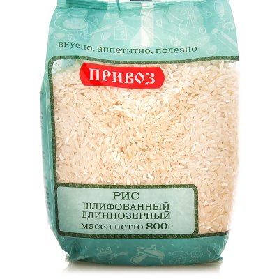 Крупа Привоз Рис длиннозерный 800г